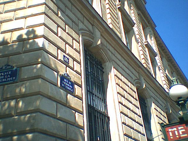 [Rue du Faubourg du Temple]